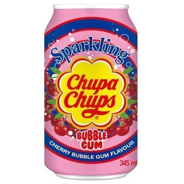 Gaivusis gėrimas CHUPA CHUPS Cherry bubble gum 345ml
