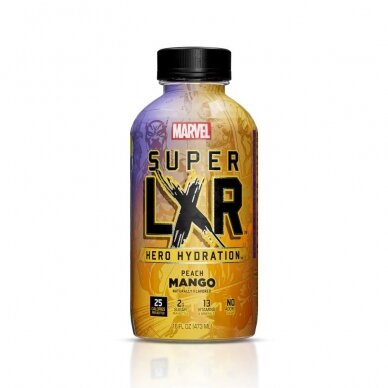 Gėrimas ARIZONA MARVEL Super LXR (PEACH MANGO), 473ml