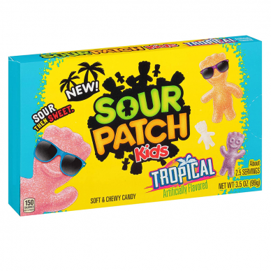 Saldainiai SOUR PATCH Tropical 99g